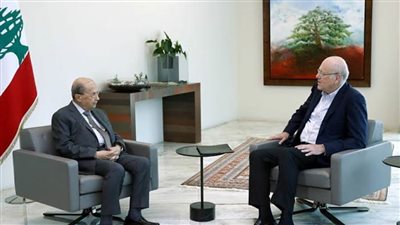 عون و ميقاتى يوقعان مرسوم تشكيل الحكومة الجديدة فى لبنان