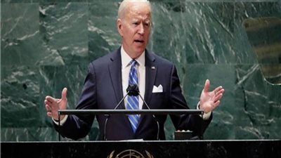 في كلمته أمام الجمعية العامة.. بايدن: أمريكا لن تلجأ للقوة العسكرية إلا كخيار أخير 