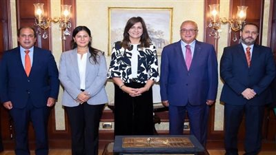 بالصور | وزيرة الهجرة تبحث التعاون مع الجامعة البريطانية للمشاركة في دعم تنفيذ عدد من المبادرات