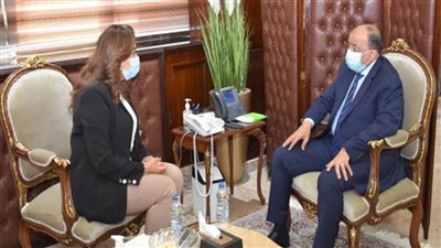 بالصور | وزير التنمية المحلية يتابع مع محافظ دمياط مشروعات تطوير الريف المصري