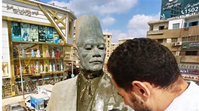 بالصور..بدء المرحلة الثانية من ترميم تماثيل الميادين والحدائق بالمحافظات