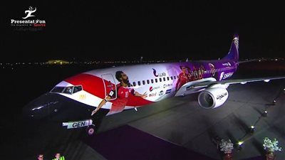 طائرة خاصة تنقل المنتخب الوطني إلى بنغازي لمواجهة ليبيا في تصفيات المونديال 