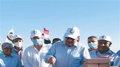 البترول: وضع حجر الأساس لمحطة معالجة الحمد البرية بتكلفة استثمارية مليار جنيه (صور)