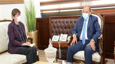 شعراوي يبحث مع المنسق المقيم للأمم المتحدة بمصر التعاون في برنامج تطوير الريف المصري (صور)