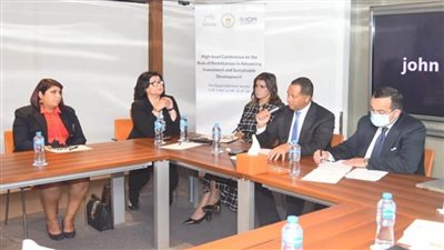 وزيرة الهجرة: نسعى لدعم الاستثمارات المصرية بالخارج وتطوير المهارات الفنية للعمالة (صور)