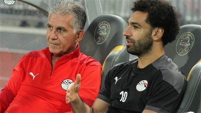 بالصور| محمد صلاح بصحبة كيروش في مران المنتخب استعدادًا لمواجهة ليبيا