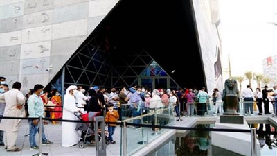 بعد أسبوعين من الافتتاح الرسمي.. الجناح المصري باكسبو 2020 بدبي يشهد إقبالا متزايدا من الزائرين (صور)