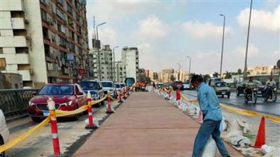 غلق كلي لشارع البحر الأعظم في الاتجاه القادم من ميدان المنيب