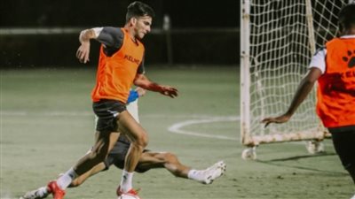 وهلأول مران للزمالك فى معسكر برج العرب استعدادًا لتوسكر الكينى