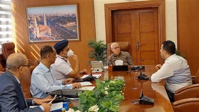 محافظ بورسعيد يستقبل أعضاء مجلس النواب بالمحافظة