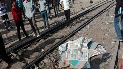 مصرع مواطن أسفل عجلات قطار الفيوم في محطة الرقة بمحافظة الجيزة