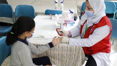 فحص 1.4 مليون طالب ضمن مبادرة الرئيس للكشف المبكر عن الأنيميا والسمنة والتقزم