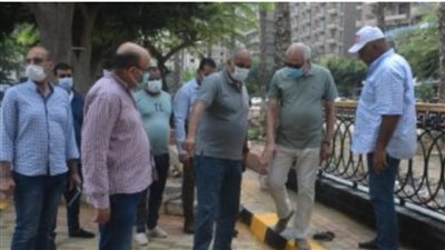 محافظ الجيزة يتفقد أعمال التطوير بميدان المساحة فى الدقى