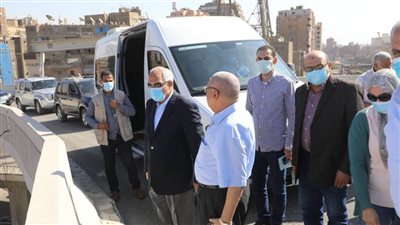 محافظ الجيزة يتفقد محور الفريق كمال عامر