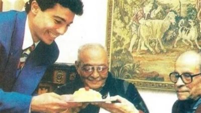 خالد النبوي يستعيد ذكرياته مع نجيب محفوظ وعبدالمنعم مدبولي | صور
