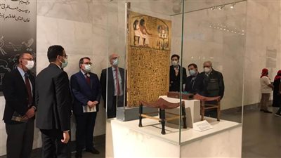 المتحف القومي للحضارة المصرية يستقبل وفدا من سفراء دول أمريكا اللاتينية