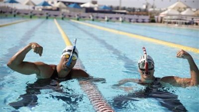 انطلاق منافسات اليوم الثاني من نهائيات كأس العالم لسباحة الزعانف بشرم الشيخ (صور)