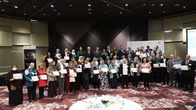 حفل تخرج الدفعة الثانية من البرنامج متعدد التخصصات في مجالات البحث العلمي وإنشاء البرامج والكليات متعددة التخصصات (صور)