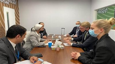وزيرة البيئة تلتقي نظيرها السويدي للتهنئة باستضافة مصر مؤتمر المناخ Cop27 العام القادم عن إفريقيا (صور)