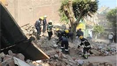 ارتفاع عدد ضحايا عقار روض الفرج المنهار لـ3 أشخاص 