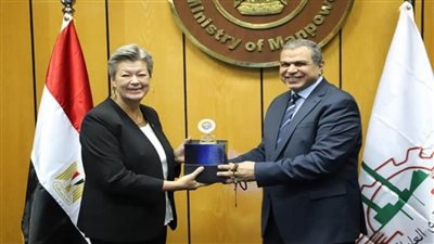 وزير القوى العاملة يبحث مع المفوضة الأوروبية الحد من الهجرة غير الشرعية (صور)