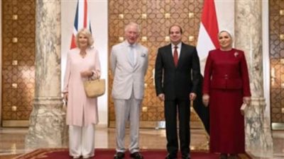 الرئيس السيسى يؤكد للأمير تشارلز تضامن مصر مع بريطانيا فى مواجهة الإرهاب