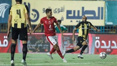 قطار الأهلي يدهس المقاولون بهدف في الدوري