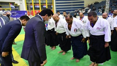 وزير الرياضة يفتتح كأس القارات للكاراتيه التقليدي بالصالة المغطاة باستاد القاهرة الدولي (صور)