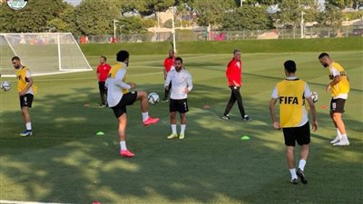 منتخب مصر يختتم استعداداته لمواجهة لبنان في كأس العرب