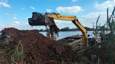 إزالة 22 ألف حالة تعد بمساحة تتجاوز 3.9 مليون متر مربع على النيل (صور)