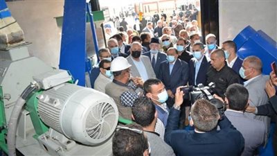 وزيرا التنمية المحلية والزراعة ومحافظ الغربية يفتتحون المجزر النصف آلي بشبشير الحصة (صور)