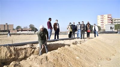 جولة صباحية واجتماع لمحافظ الغربية لمتابعة مشروعات 