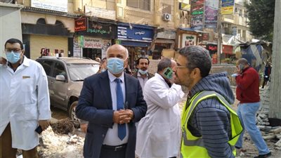 وكيل صحة الغربية يتفقد أعمال التشطيبات بمستشفى حميات طنطا 