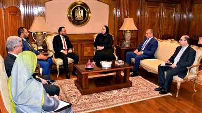 وزيرة التجارة ونظيرها الليبي يبحثان سبل تنمية وتطوير العلاقات الاقتصادية المشتركة (صور)