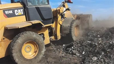 رفع ١٢٠ طن من المخلفات بالمحلة الكبرى