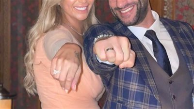 صور| غادة عبد الرازق تحتفل بخطبة ابنتها روتانا