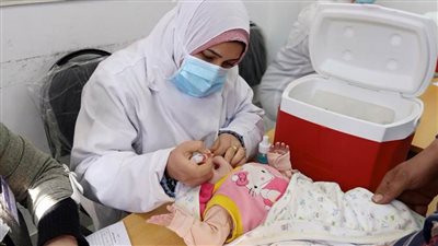 الصحة تعلن أماكن وجود الحملة القومية للتطعيم ضد مرض شلل الأطفال