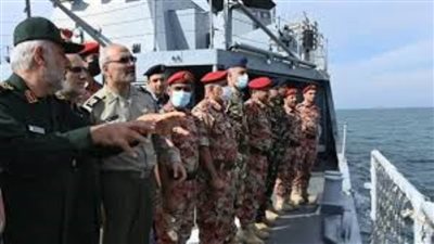  مناورات بحرية مشتركة بين إيران وسلطنة عمان