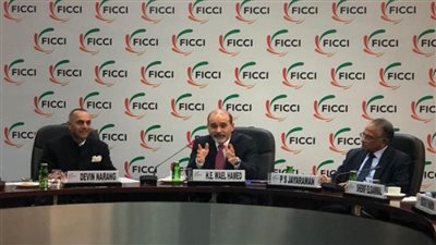 سفير مصر لدى نيودلهي يجتمع مع كبار رجال الأعمال في الهند (صور)