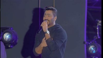 تامر حسنى يسجل أكبر حضور جماهيرى فى مهرجان إكسبو دبى بحضور 100 ألف شخص