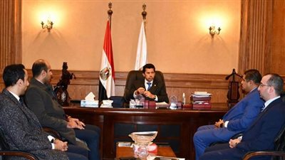 وزير الرياضة يناقش مع ممثلي تنسيقية شباب الأحزاب خطة عمل تنفيذ بنود مذكرة التعاون المشترك (صور)