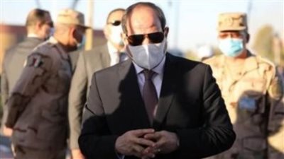 الرئيس السيسي يتفقد أعمال التطوير بقرية غرب سهيل في أسوان
