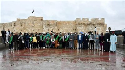 جولة سياحية ترفيهية لأوائل المسابقة العالمية للقرآن الكريم بالإسكندرية