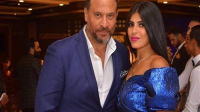 ماجد المصرى يحتفل بالعام الجديد رفقة زوجته | صور