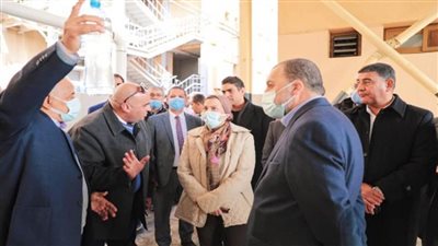 وزيرة البيئة تتفقد وحدة معالجة مياه الصرف الصناعي بـ