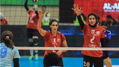 اليوم.. الأهلى يتحدى الزمالك فى قمة دورى سيدات الطائرة   