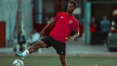 أحمد عبد القادر يشارك فى تدريبات الأهلي استعداداً للإسماعيلى