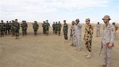 استمرار فاعليات التدريب المصري السعودي المشترك 