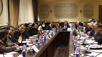 وزير المالية يستعرض نتائج اجتماع اللجنة الجمركية المصرية الليبية (صور)