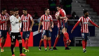 التشكيل المتوقع لـ أتلتيكو مدريد أمام فالنسيا في الدوري الإسباني  